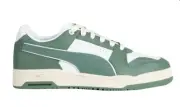 PUMA Slipstream Lo Vintage Sneaker (Men) 10M, PUMA WHITE-EUCALYPTUS