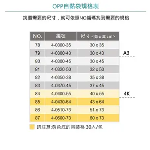 岱門包裝 OPP自黏袋 14x21cm NO.50【4-0140-21】100入/包