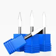 CNC Carving Engraving Bits 4mm Engraver Milling Carbide V Router 15°-45° Cutter