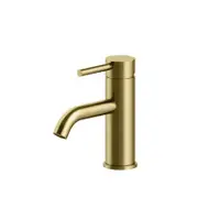 Arcisan Axus Pin Lever Basin Mixer - Brushed Brass