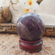 Purple Fluorite Sphere Crystal-Gemstone 382 gms (GEM285)
