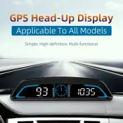 Auto Speedometer Head Up Display Car Smart Digital Alarm Reminder Meter Electron
