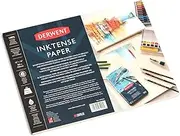 Derwent Inktense Paper Pad, Size 12 x 16 inch, White