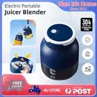 Electric Juicer Blender Portable Wireless Fruit Smoothie Maker Mixer Bottle AU