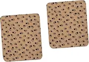 BESPORTBLE 2pcs Double-Sided Blanket Pet Bed Mat Anti-Static Fade-Resistant 60x70cm