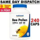 Nutricost Bee Pollen 1500mg 240 Capsules FRESH AU STOCK !!