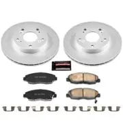 Power Stop Front Z17 Evolution Geomet Coated Brake Kit for 06-11 Honda Civic
