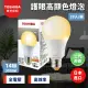 【TOSHIBA 東芝】14W LED 護眼高顯色燈泡 20入組 E27 3000k黃光(原廠保固兩年)