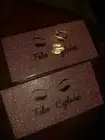 False Eyelashes w glue A03, 2 sets