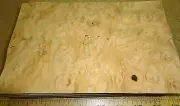 White Ash Burl wood veneer 5" x 8" raw no backing 1/42'' thickness flexible roll