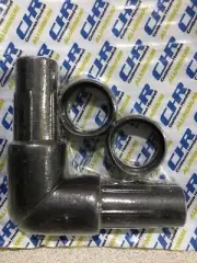 BLACK ADA Hand Rail External Swivel 90 - 180 Degrees Aluminum DSI 73465TBK