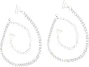 [Yardenfun] Invisible Shoulder Straps 1 Pair Women Bra Straps Double Rhinestone Practical Bra Accessories for Underwear