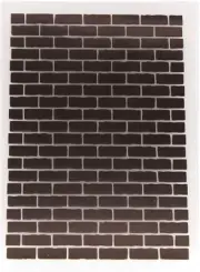 Brick Wall Background Plastic Embossing Folders Template for Card Making Scrapbo