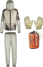 Beekeeping Suit Mosquito Camping Pants Outdoor Clothing Breathable Adjustable Cuff Waist Wrist Ankle