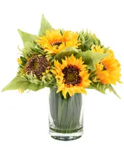 Creative Displays Yellow Sunflower Floral Arrangement