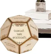 12-Sided Dice, Funny Decider Game Polyhedral Dice, Decision Maker Board Game for Outgoing School Road Trips Travel Dates College Dorm Apartment
