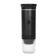 NNEDSZ Black Portable Espresso Coffee Machine - Universal 3-in-1 Capsule, Coffee