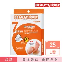 在飛比找momo購物網優惠-【日本Beauty Foot】去角質足膜(25mlx2枚入)