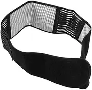 Magnetic Waist Belt Heating Back Support Lumbar Brace Double Pull for Men Women Size s Black