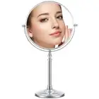 8.6 Inch Double Sided Magnifying Makeup Mirror with Stand for Home Office Desk