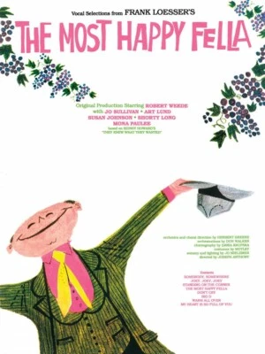 The Most Happy Fella Sheet Music Piano Vocal Selections Book NEW 000446746