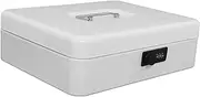 TOGEVAL Portable Safe Box Small Locking Cash Box Metal Piggy Bank for Adults Secure Storage Unique Design
