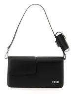 [MSGM] MSGM-Baguette Bag With Double Flap And Logo-Donna UNI