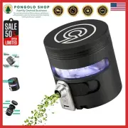 Sleek Tectonic9 2.5" Manual Grinder with Automatic Dispensing for Kitchen Use