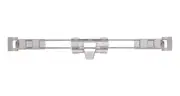 Metro MAX4-L24-2S Stackable Shelf Ledge (Back) for MetroMax 4 Industrial Plasti