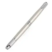 Double End Manual Permanent Microblading Eyebrow Tattoo Pen 2pcs 14Pins 2pcs FAD