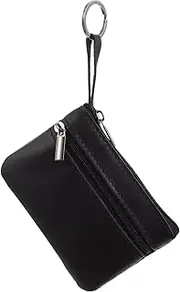 [LRXIYODE] Men's Key Pouch Small Money Pouch Fashion Zipper Wallet for Coins Elegant Design