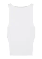 Khaite Evelyn Stretch-knit top - White - XS XS