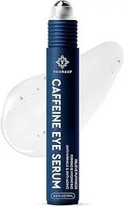 Eye Bags Treatment for Men: Eye Roller for Puffy Eyes and Under Eye Puffiness Reducer– Caffeine Eye Cream for Dark Circles and Wrinkles