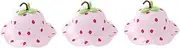 [OATIPHO] Fisherman Hat Ultraviolet Rod Dumbbells Summer Hat Sparkle Cork Wine Straw Hat Adjustable Hat para Sun Visor Hat Bonnet Sun Hat for Women Topper Caps Pink