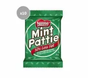 903273 10 x 20g PACKETS NESTLE'S MINT PATTIE CHOCOLATE COVERED PEPPERMINT CREAM