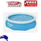 NEW Bestway 10ft Fast Set Inflatable Swimming Pool Outdoor Family Adult Size AU