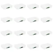 16x Lemon & Lime 4.8L Rectangle Simple Fresh Food Storage Reusable Container CLR