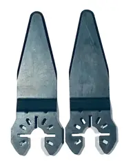 Oscillating Tool Triangular Rigid Scraper Blade (2 count) - New