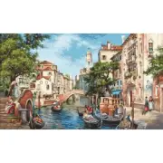 Gobelin kit Tapestry embroidery Kit San Polo Luca-S DIY Unprinted canvas