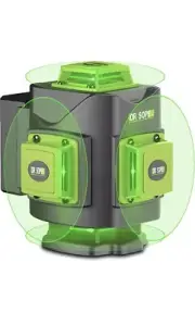 Drsope Laser Level, Featuring 16 Lines 360 Degree Self Leveling.