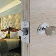 Door Rack Bolt Dead Bolt Lock Star Keys Security Bolts Iron Hot NEW Key R9U.AU