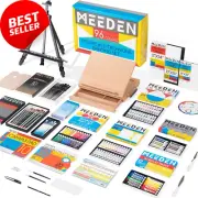 Painting Set, Easels, Acrylic, Oil, Watercolor, Gouache, Artist Supplies