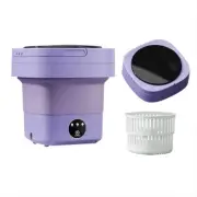 Small Portable Washing Machine, Mini Washer 9L High Capacity with 3 Modes Deep C
