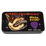 Brain Guitar Picks and Tin Box 1 Dozen .60 mm