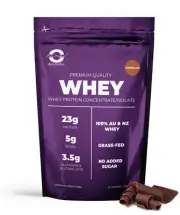 3KG - WHEY PROTEIN ISOLATE / CONCENTRATE - CHOCOLATE AUSTRALIAN GRASS FED