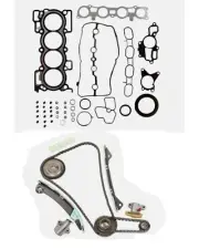 Fits 07-10 Nissan Cube Versa 1.8L MR18DE Timing Chain Kit & Full Gasket Set. (for: Nissan)