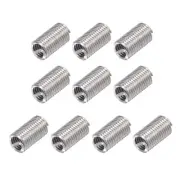 10pcs Wire Thread Inserts 5/16-18 UNC 3D Helical Threaded Sleeve Thread Repair