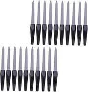 OSOLADY 20 Pcs Nail Sanding Bands and Nail Drill Set and Polishing Files Home Manicure Tool Kit Manicure Burnishing Strips