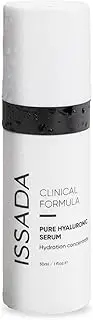 Issada Clinical Formula Pure Hyaluronic Serum - High-concentration, Replenishes Skin’s Moisture Levels - Boosts Hydration, Plumps and Improves Fine Lines - 30ml