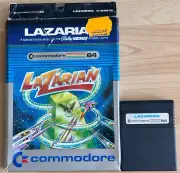 LAZARIAN Commodore 64 Steckmodul Spiel in org. Box . Kultgame, Rare, work